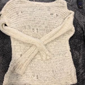 Forever 21 shredded sweater